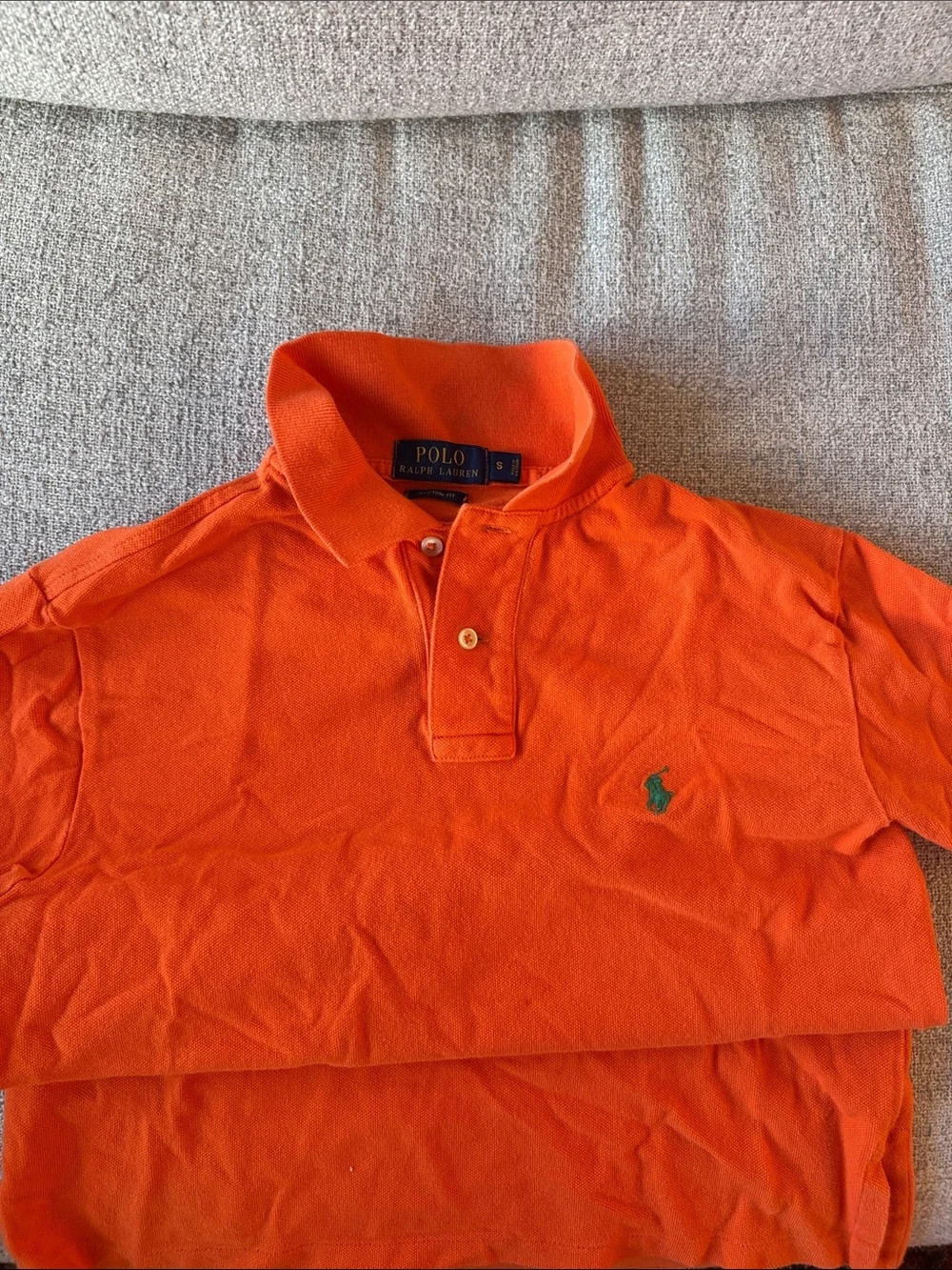 Polo by Ralph Lauren Bright Orange Short-Sleeve Polo